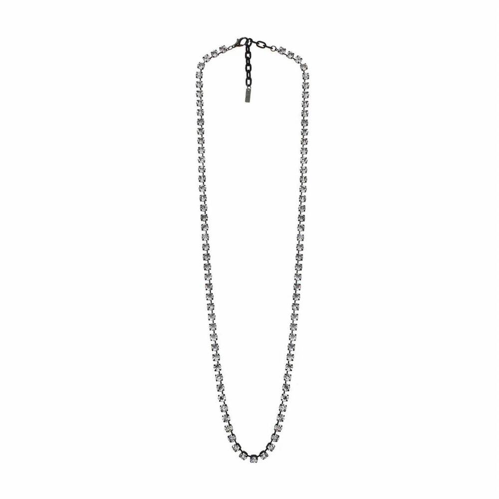 NEW TOVA vanessa necklace in smutt with clear